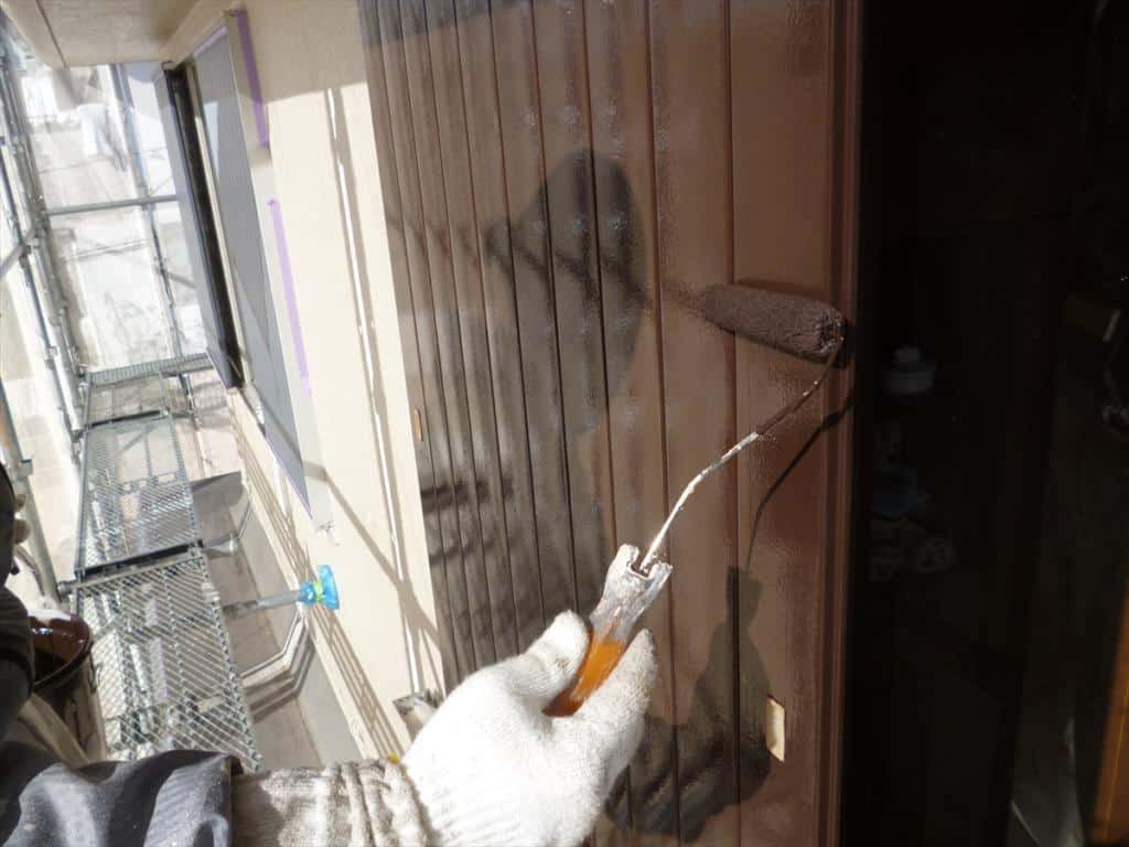 雨戸の仕上げ