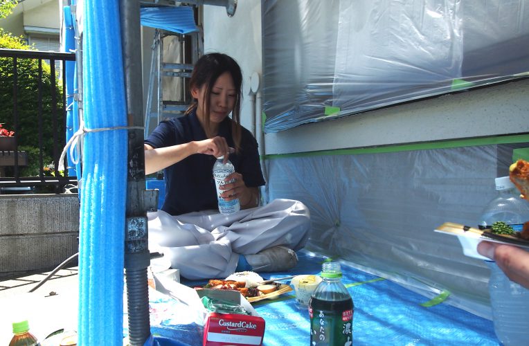 塗装女子りおのランチ
