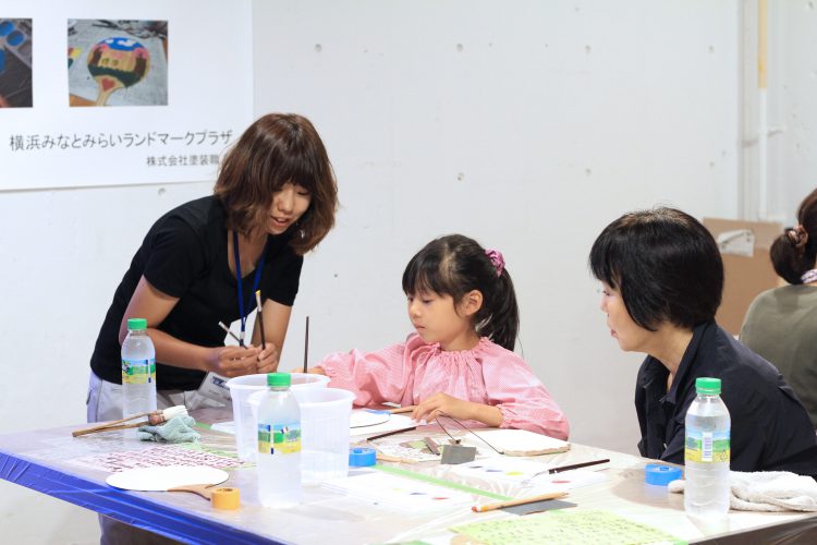塗装女子りおのペイント遊びはおもしろい
