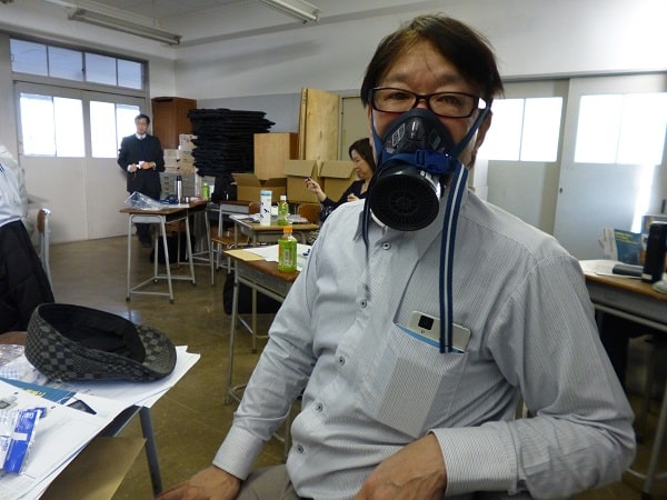 塗装作業での死亡事故。