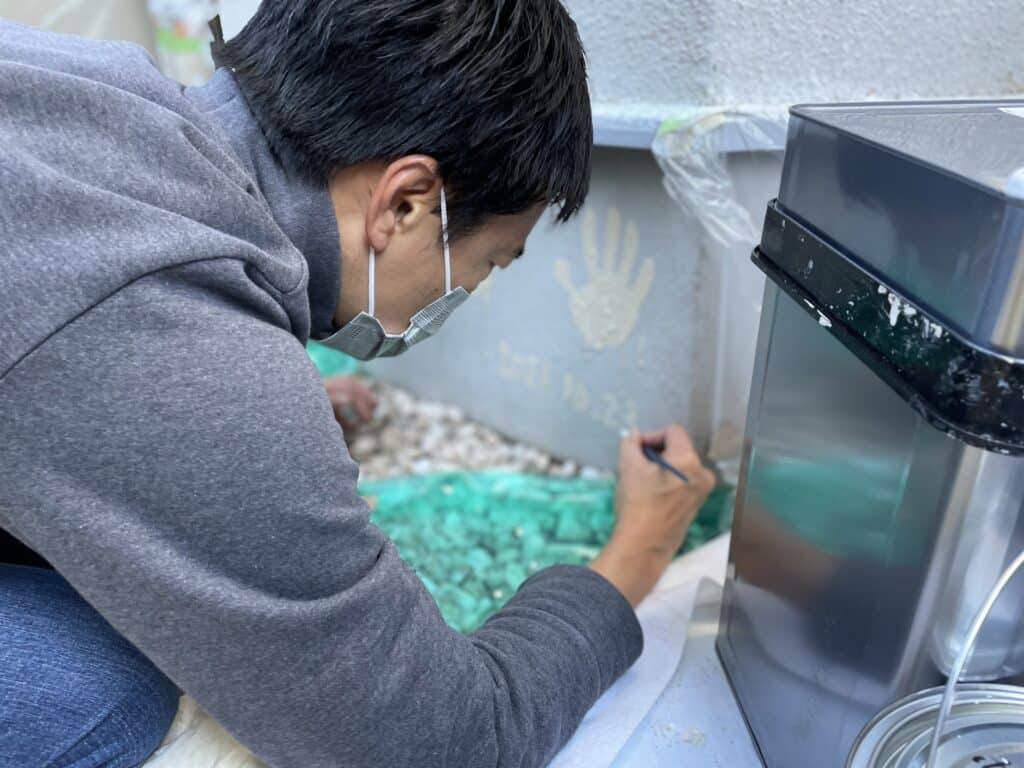 塗装体験