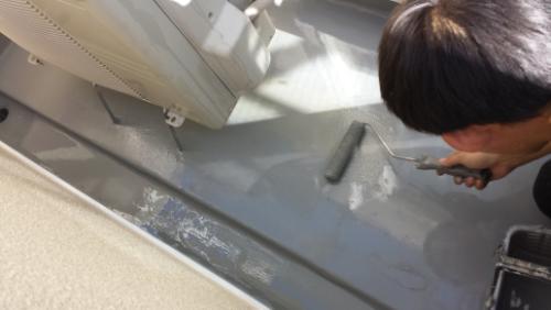 2013年9月30日　保土ヶ谷区上菅田防水：トップコート
