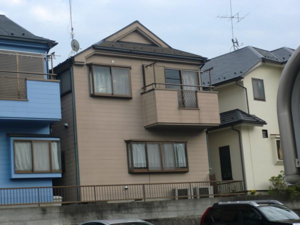 密集する住宅地