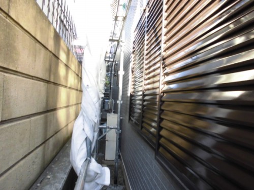 2014年1月31日　神奈川区白幡向町：雨戸塗替え完了後