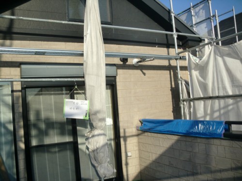 2014年1月31日　戸塚区南舞岡：養生