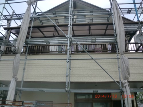横浜市戸塚区：塗装完了後2