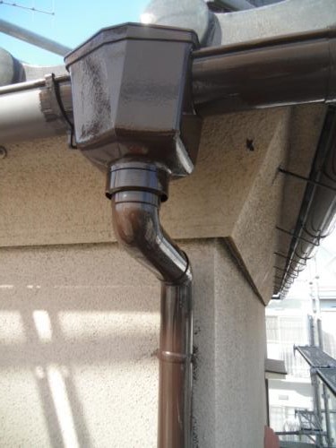 2014年1月29日　港北区新吉田東：雨樋