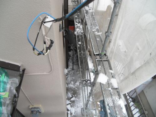 2014年2月10日　港北区新吉田東：除雪作業２