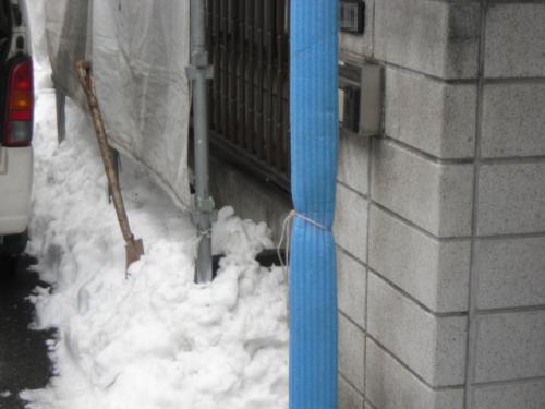 2014年2月10日　港北区新吉田東：除雪作業３