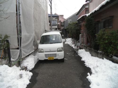 2014年2月10日　港北区新吉田東：除雪作業４
