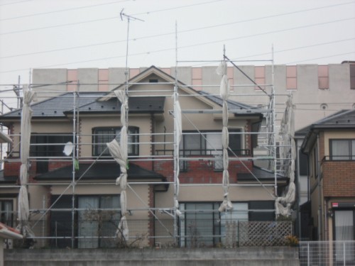2014年2月27日　青葉区梅が丘：塗装後外観