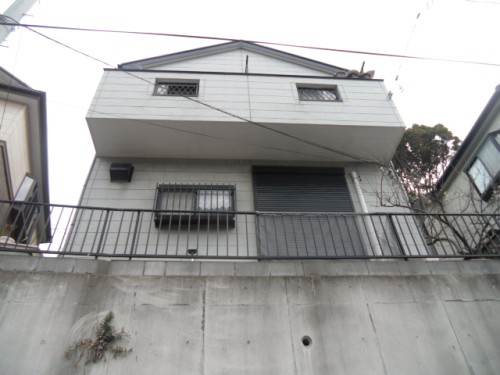 2014年3月6日　三浦市向ヶ崎町：フードカバー上塗り完了