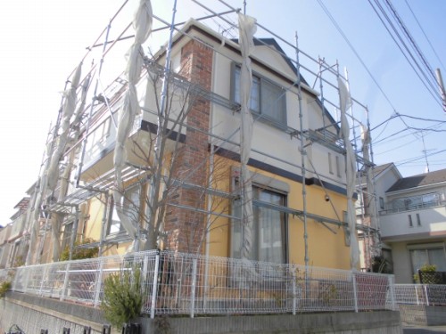 2014年3月17日　川崎市多摩区：施工完了3