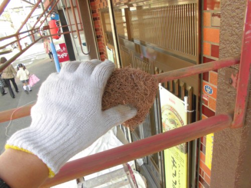 横浜市神奈川区：テント鉄部ケレン