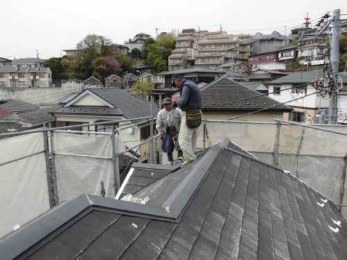 横浜市保土ヶ谷区：屋根大工工事