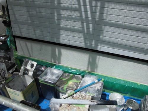 横浜市保土ヶ谷区：仕上げた水切りと基礎