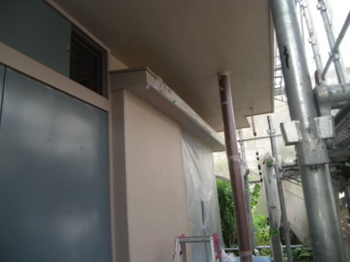 横浜市磯子区：養生剥がし2
