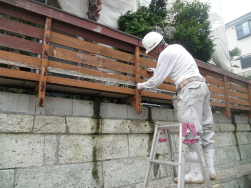 横浜市磯子区：フェンスケレン