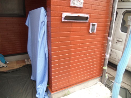 横浜市保土ヶ谷区：外壁上塗り