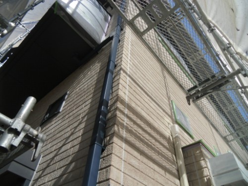 横浜市金沢区：樋上塗り後