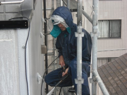 横浜市神奈川区：外壁洗浄