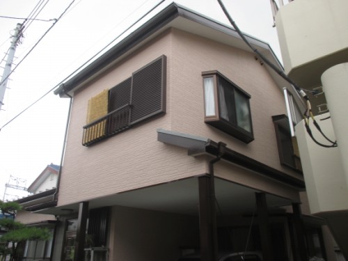 横浜市保土ヶ谷区：塗装後外観