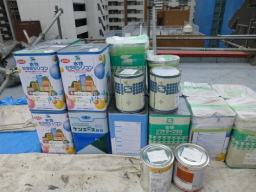 川崎市川崎区：塗料缶