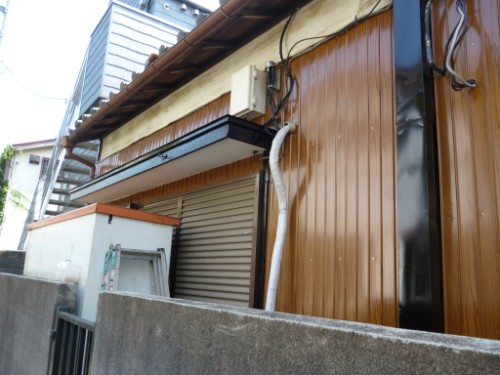 横浜市旭区：庇上塗り後2