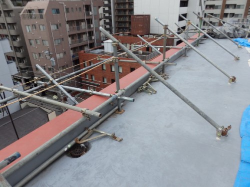川崎市川崎区：屋上の支え