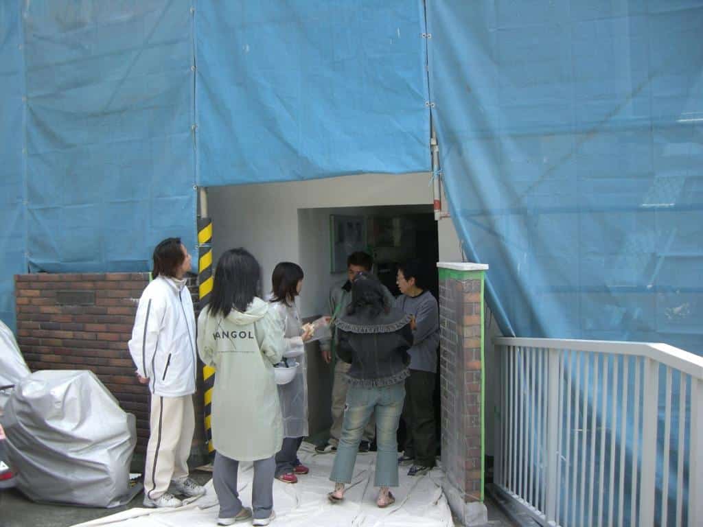 マンション居住者