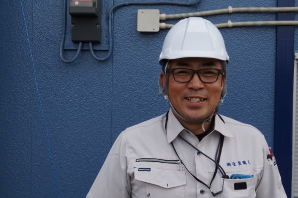 防水工事が得意な松尾です