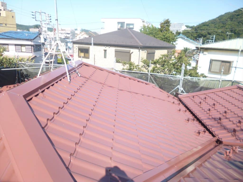 屋根　フッ素サーモアイ