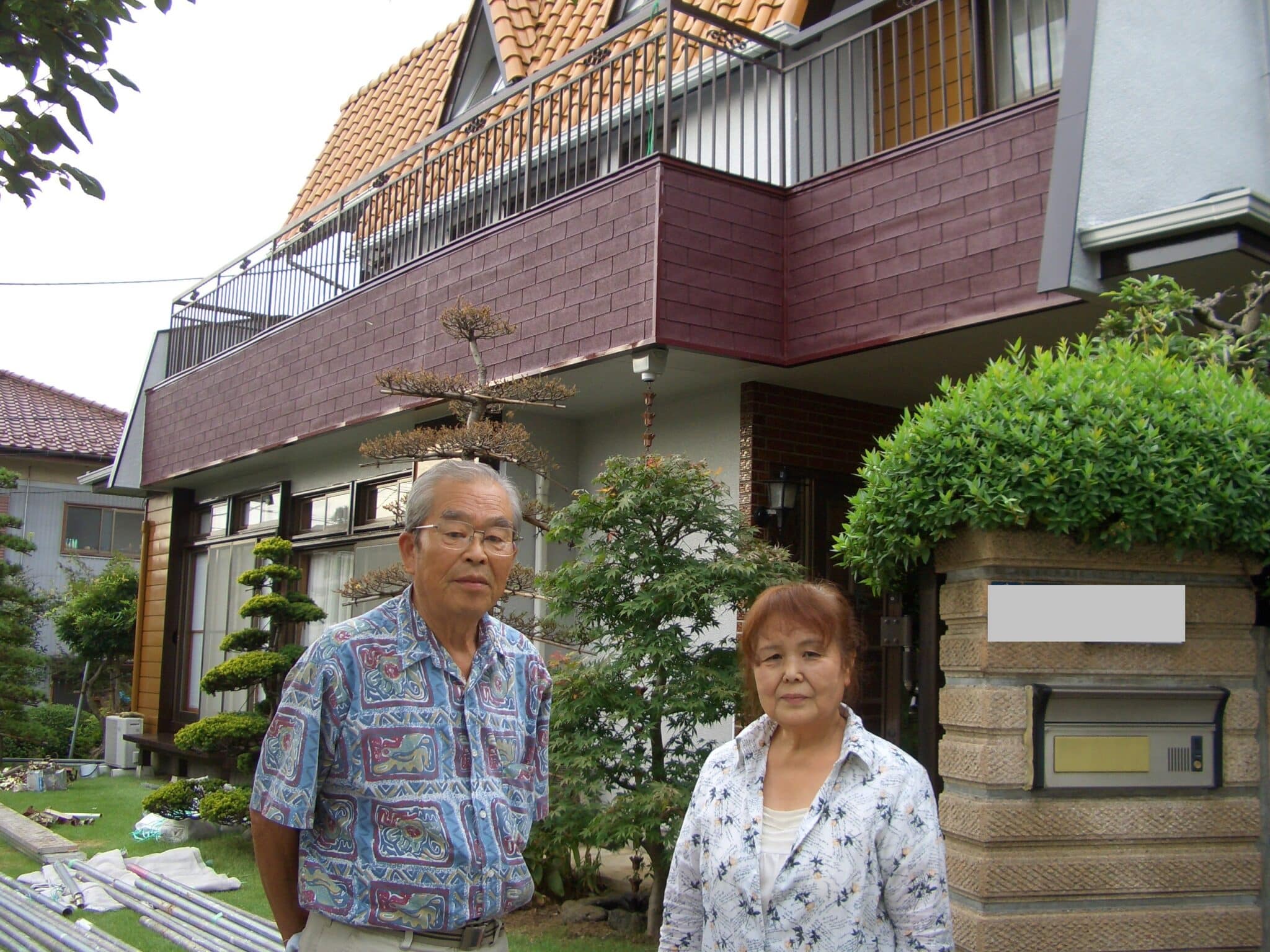 施主のご夫婦