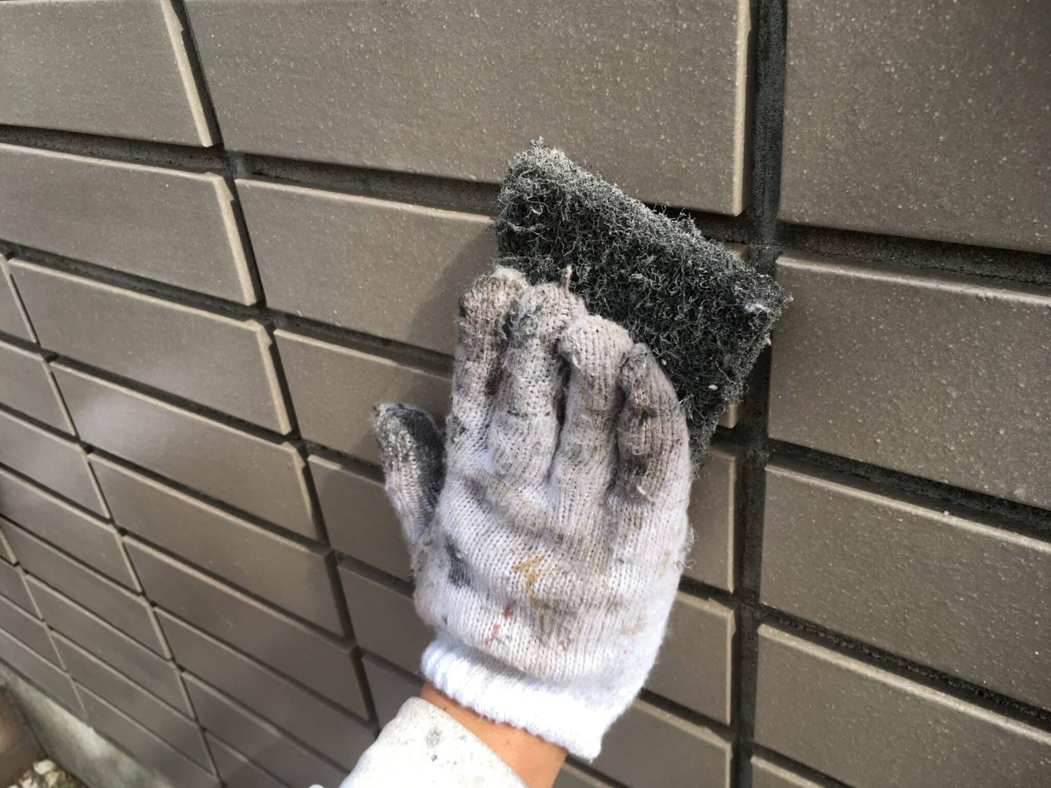 外壁タイルケレン