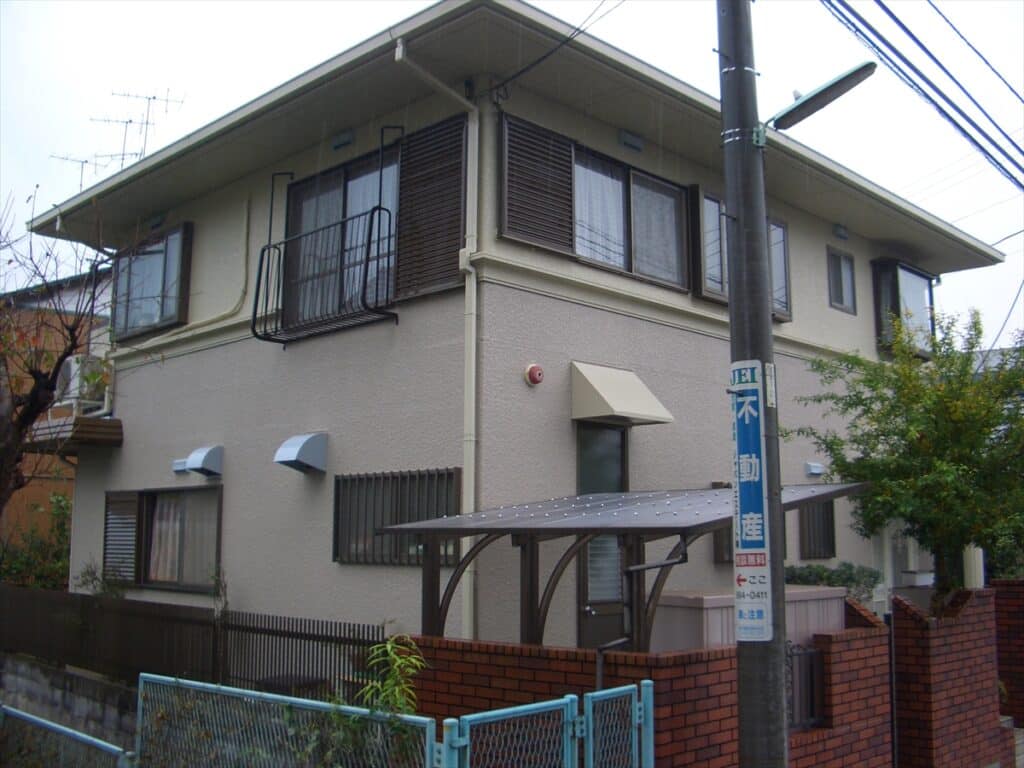 青葉区の外壁塗装施工後