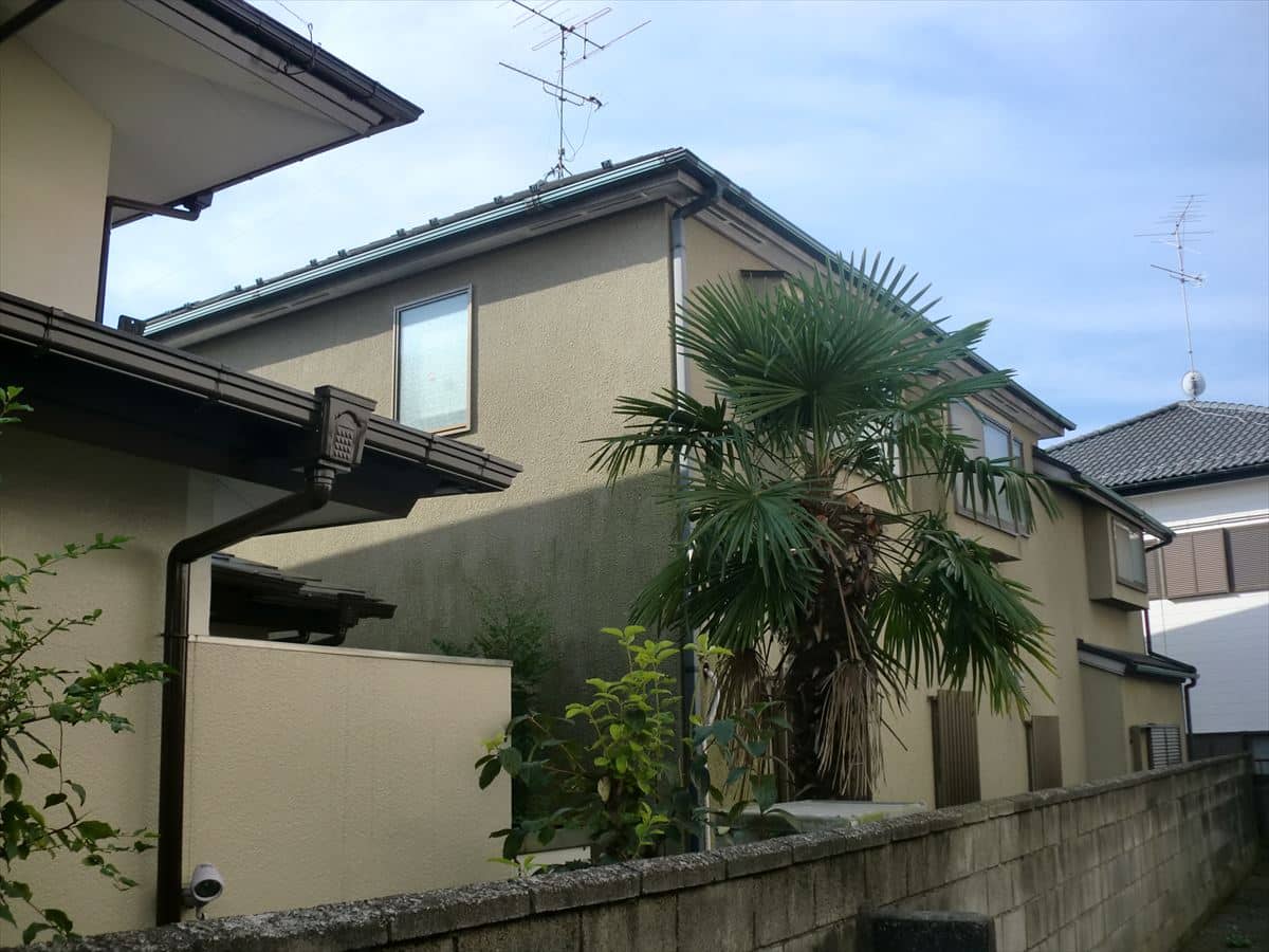 作業前外壁