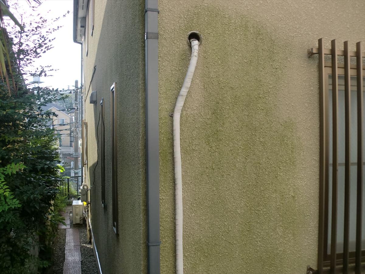 作業前外壁