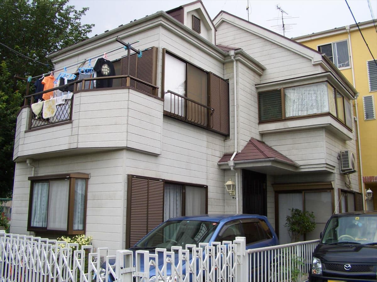 外壁塗装　施工前