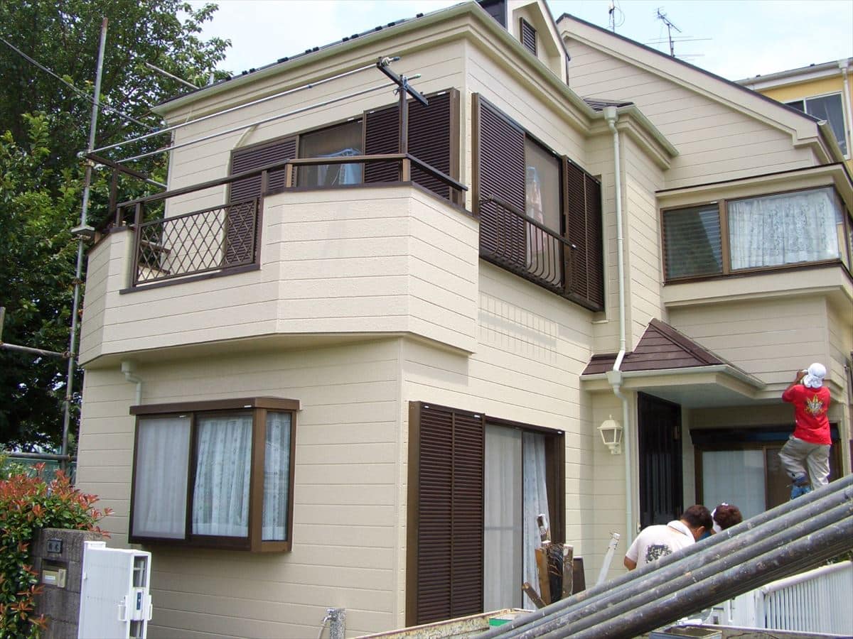 外壁塗装　施工後
